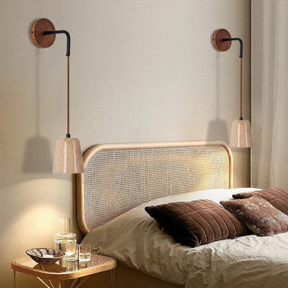 DecorBites™ LED Travertine Stone Wall Lamp - Modern Nordic Stair Light