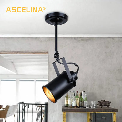 DecorBites™ Industrial Retro Ceiling Lamp American Loft Style E27 for Home Decor
