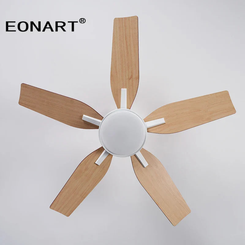 DecorBites™ 40" LED Ceiling Fan with Plywood Blades & Remote Control