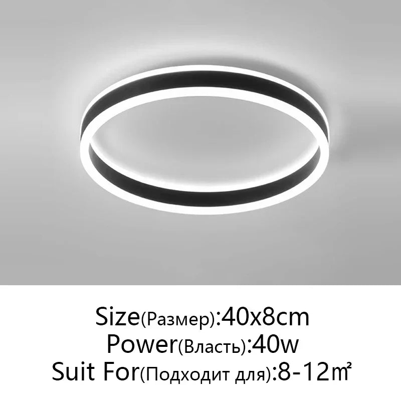 DecorBites™ LED Pendant Light Ceiling Lamp Living Room Kitchen Dining Minimalist Decor