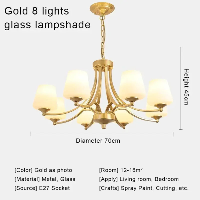 Lámparas de techo tipo araña de cristal DecorBites™ para espacios de vida modernos