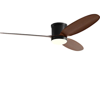 DecorBites™ Black DC Ceiling Fan Light with Remote Control and LED Chandelier