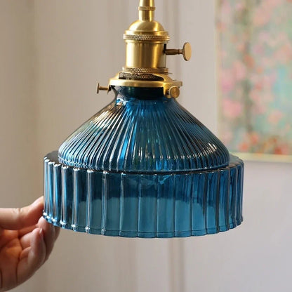 ديكوربايتس™ مصباح معلق LED زجاجي كهرماني لإضاءة المنزل الحديث مصباح سقف