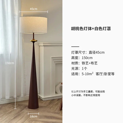 DecorBites™ LED Iron Art Floor Lamp | Wabi-sabi Minimalist Design for Living Room, Bedroom