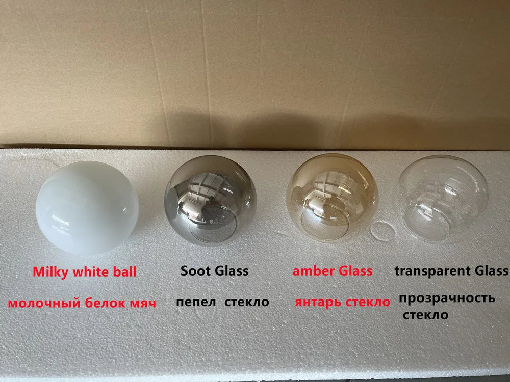 Lámpara de araña LED con bola de cristal DecorBites™ para decoración del hogar e iluminación interior