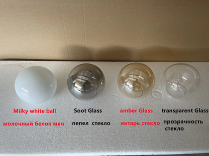 Lámpara de araña LED con bola de cristal DecorBites™ para decoración del hogar e iluminación interior