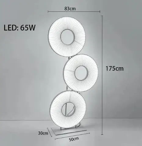 DecorBites™ Donut LED Pendant Light - Modern Minimalist Round Lamp for Bedroom Decor