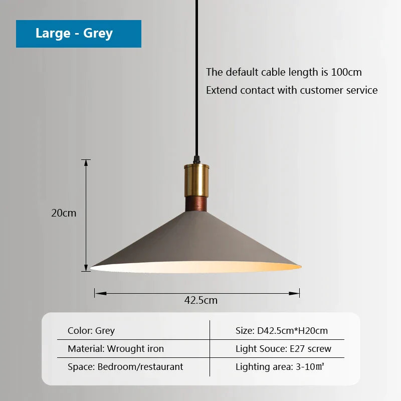 DecorBites™ Industrial Loft Pendant Lamps Iron Chandeliers for Home, Restaurant & Living Room