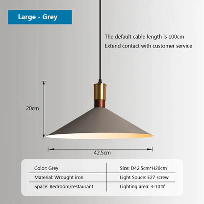 DecorBites™ Industrial Loft Pendant Lamps Iron Chandeliers for Home, Restaurant & Living Room