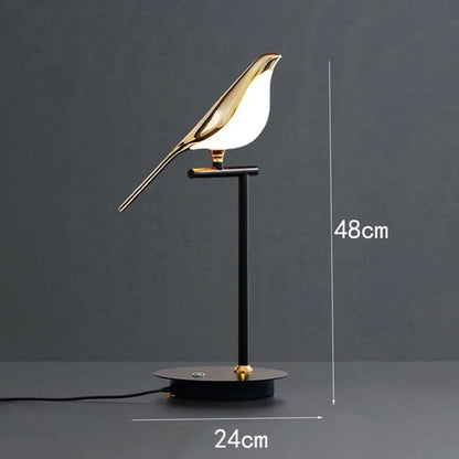 DecorBites™ LED Magpie Bird Pendant Light Chandelier - Modern Decor for Living & Dining Room