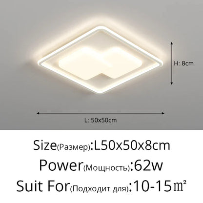 DecorBites™ LED Chandelier Light for Bedroom Living Room Kitchen Indoor Ceiling Lighting