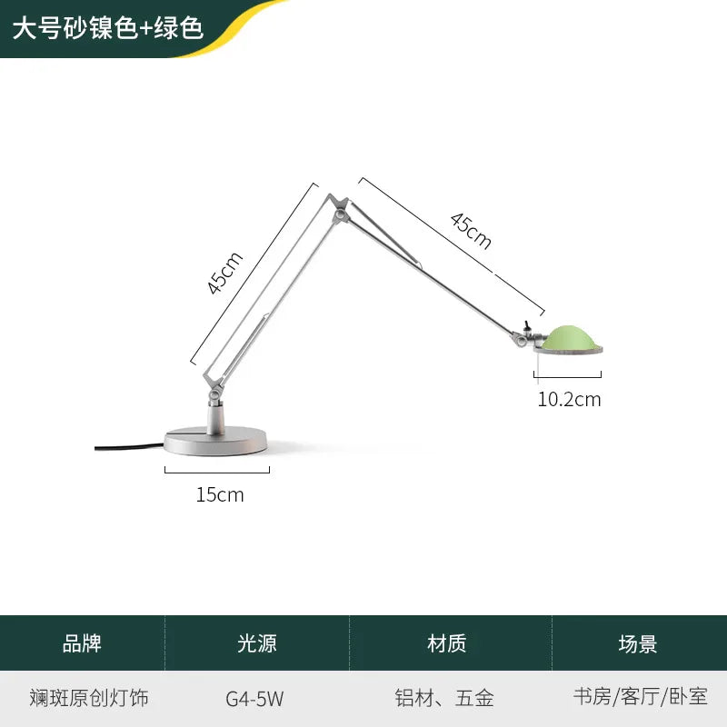 مصباح مكتب LED قابل للتعديل من DecorBites™ للمنزل، الاستوديو، الدراسة، غرفة النوم، المقهى