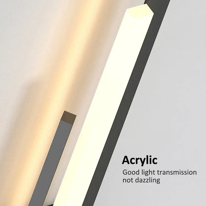 DecorBites™ LED Grille Living Room Sofa TV Wall Lamp Strip, Minimalist Modern Bedroom Bedside Lighting