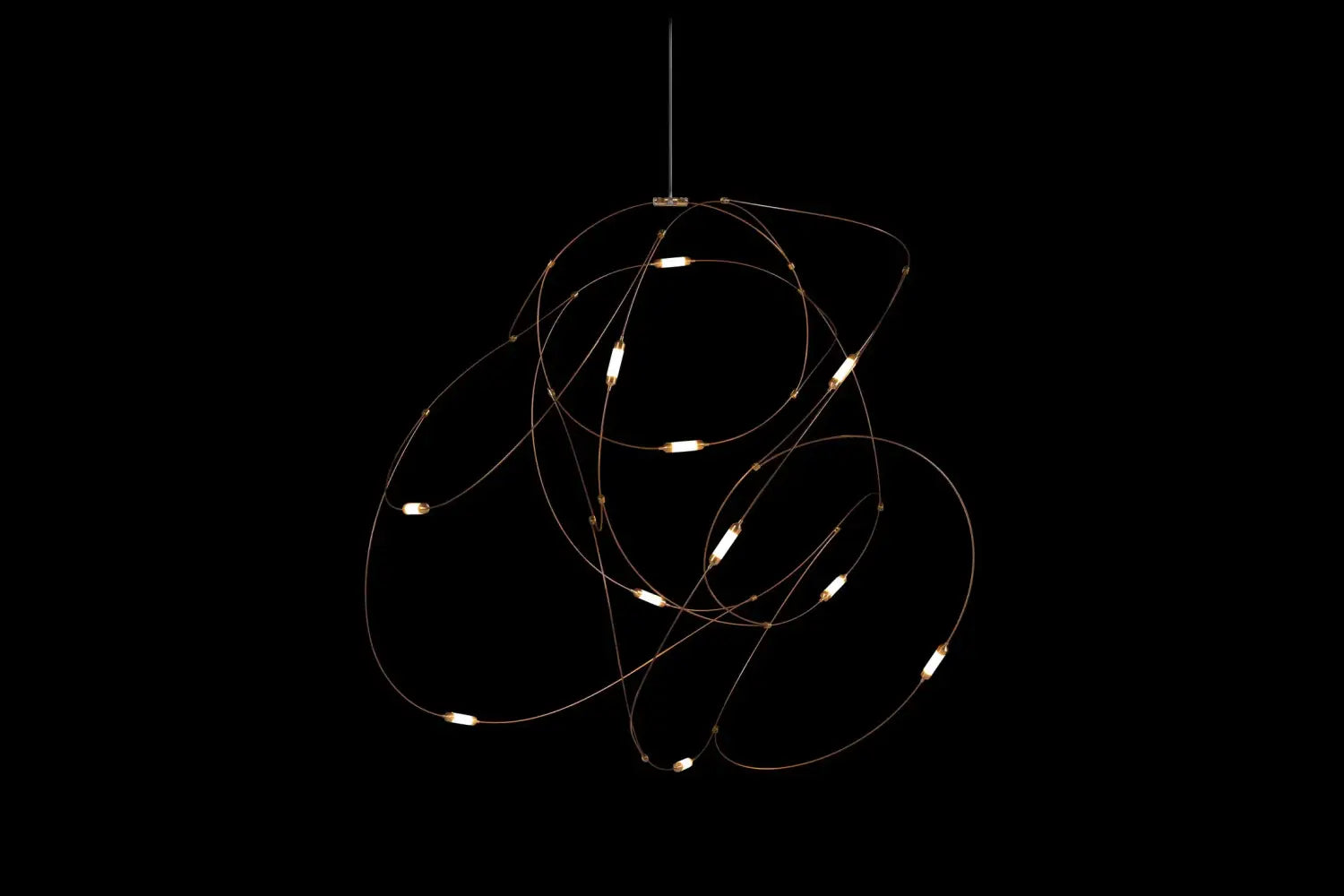 DecorBites™ LED Firefly Chandelier for Hotel and Kitchen