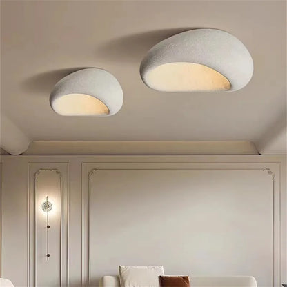 DecorBites™ Khmara E27 Ceiling Light: Nordic Wabi Sabi Art for Home Living Room Décor