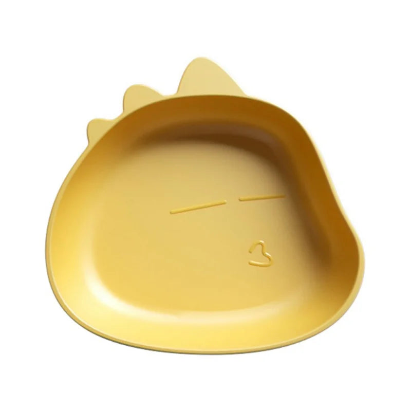 طبق فاكهة على شكل دب من DecorBites™، أدوات مائدة للمطبخ، صينية قمامة لسطح المكتب، طبق وجبات خفيفة برسوم كرتونية لطيفة