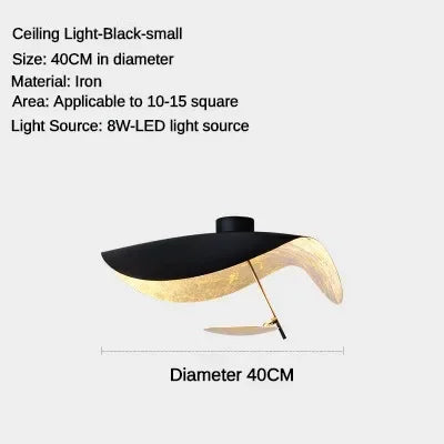 DecorBites™ LED Saucer Ceiling Chandelier: Modern & Atmospheric Living Room Pendant Light