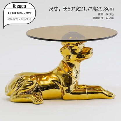 DecorBites™ Octopus Glass Side Table - Nordic Design Creative Living Room Furniture