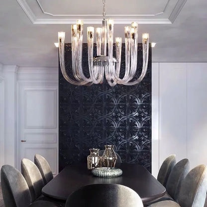 DecorBites™ Glass Tube Dining Chandelier Modern Lamps