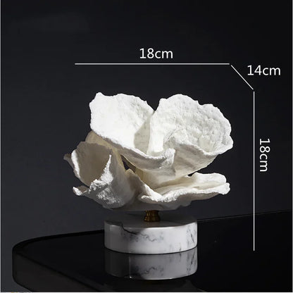 زينة راتنج المرجان من DecorBites™: ديكور مرجان صناعي لإكسسوارات ديكور المنزل