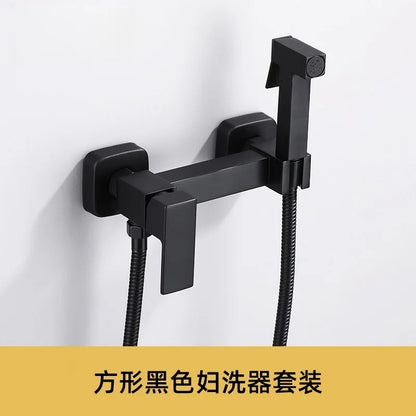 DecorBites™ Brass Bidet Spray Gun Set for Hot/Cold Water - Bathroom Accessory