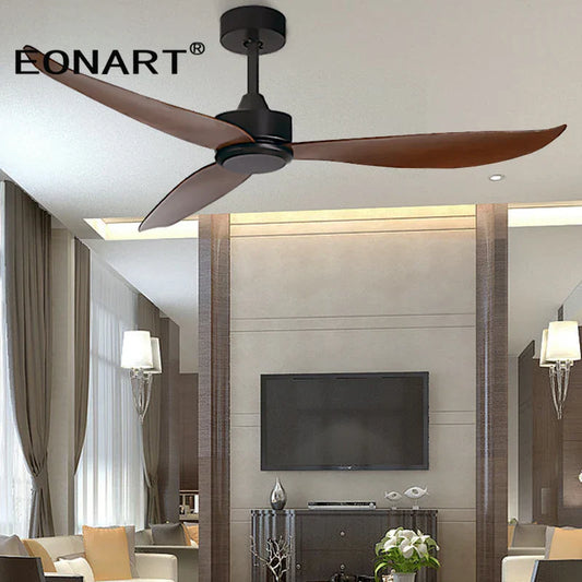 DecorBites™ 46" Plastic Blade Ceiling Fan with Remote Control for Living Room