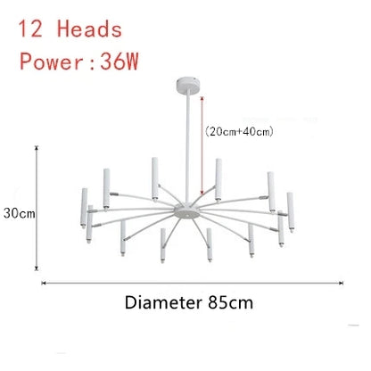 DecorBites™ Gypsophila LED Ceiling Pendant Lamp for Indoor Living Dining Bedroom Lighting