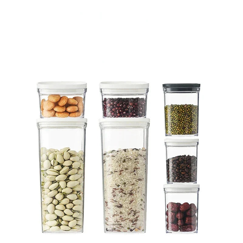 DecorBites™ Hermetic Kitchen Organizer for Food Containers, Oils, and Boxes