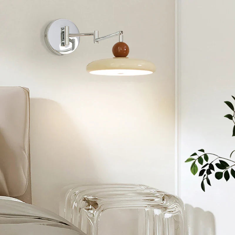 DecorBites™ Iron Wall Light: Modern Rotatable LED Wall Lamp for Bedroom Lighting