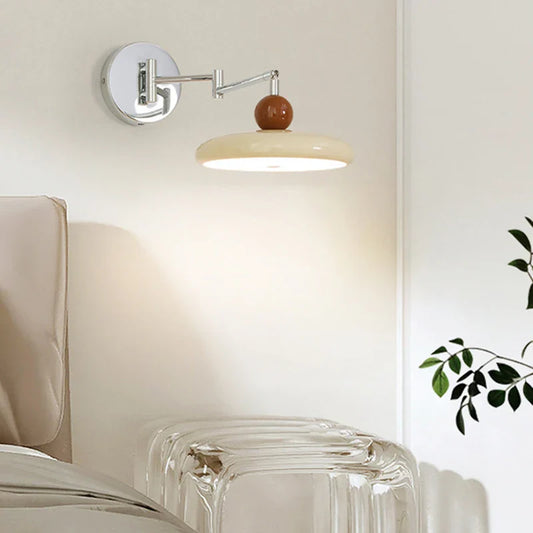 DecorBites™ Iron Wall Light: Modern Rotatable LED Wall Lamp for Bedroom Lighting