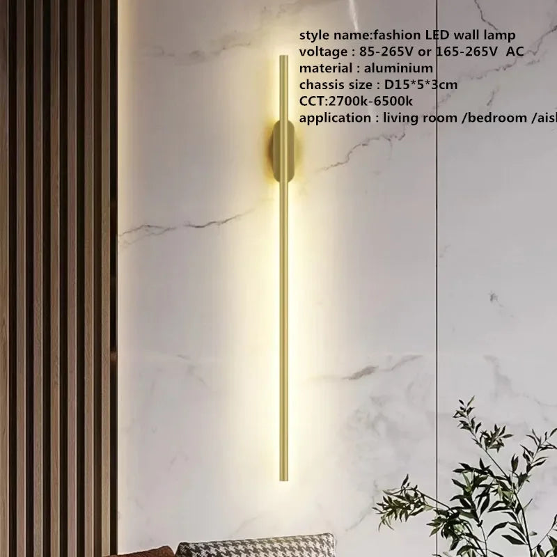 Decorbites™ Tubo LED Lineal de Pared para Decoración del Hogar