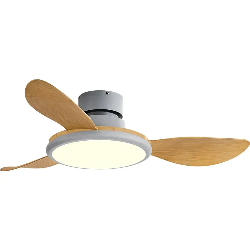 Ventilador de techo LED DecorBites™ con control remoto, diseño moderno, bajo consumo de energía