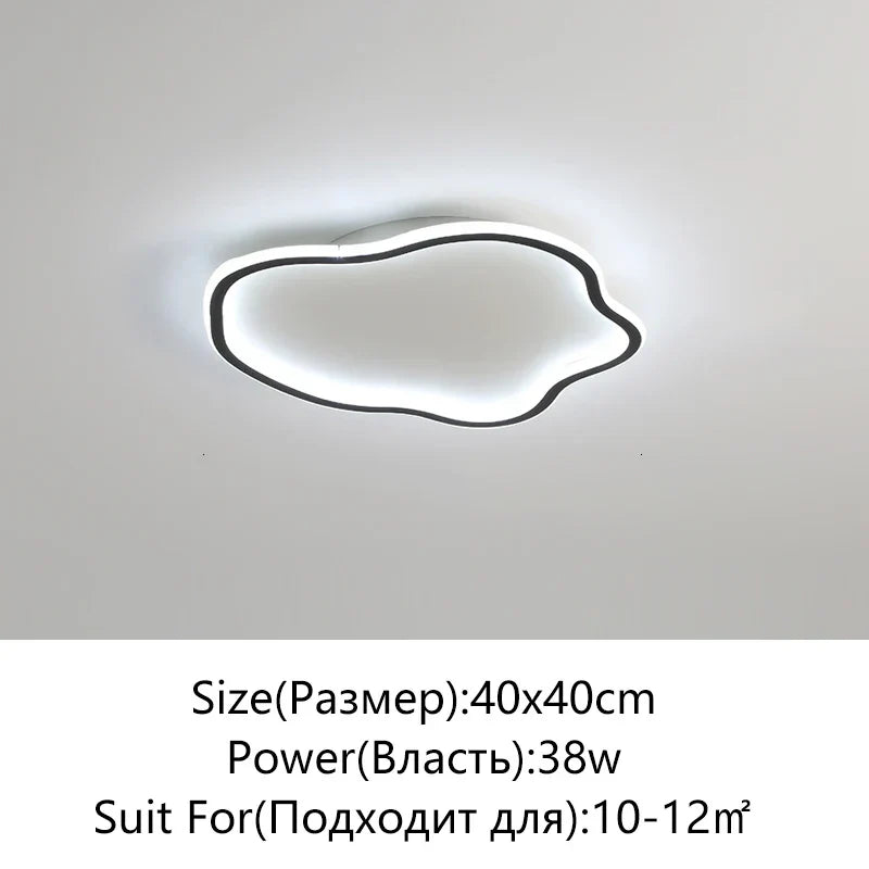 DecorBites™ LED Ceiling Light: Minimalist Home Lighting Fixture for Living Room, Bedroom, Kitchen
