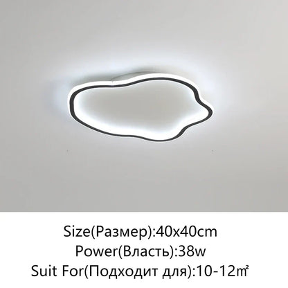 DecorBites™ LED Ceiling Light: Minimalist Home Lighting Fixture for Living Room, Bedroom, Kitchen