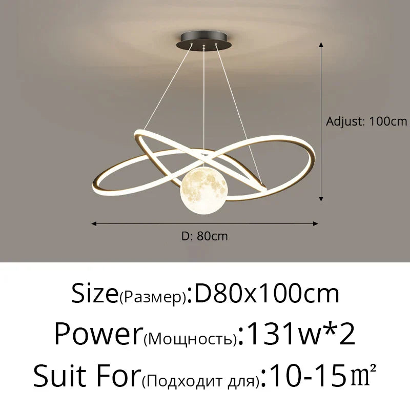 DecorBites™ LED Pendant Lights for Living Dining Study Room Indoor Lighting