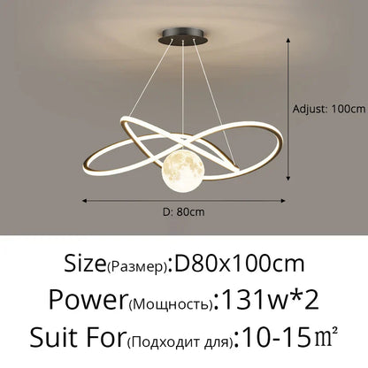 DecorBites™ LED Pendant Lights for Living Dining Study Room Indoor Lighting