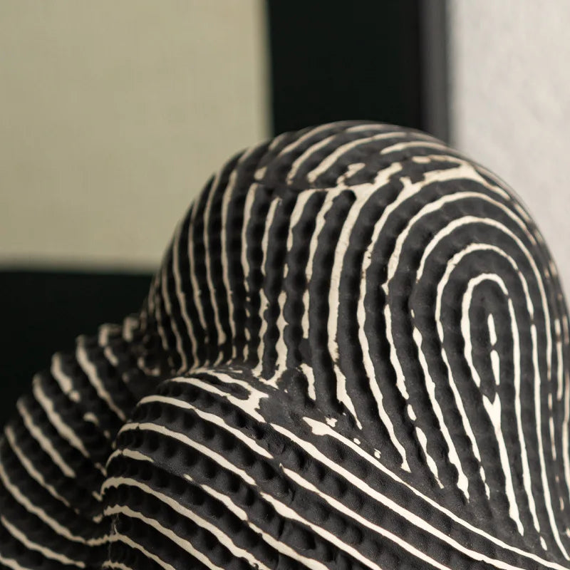 ديكور بايتس™ - تماثيل حجرية هندسية للحدائق - إكسسوار ديكور منزلي