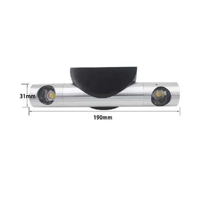 مصباح حائطي DecorBites™ قابل للتعديل برأسين دوارين لغرفة النوم وغرفة المعيشة