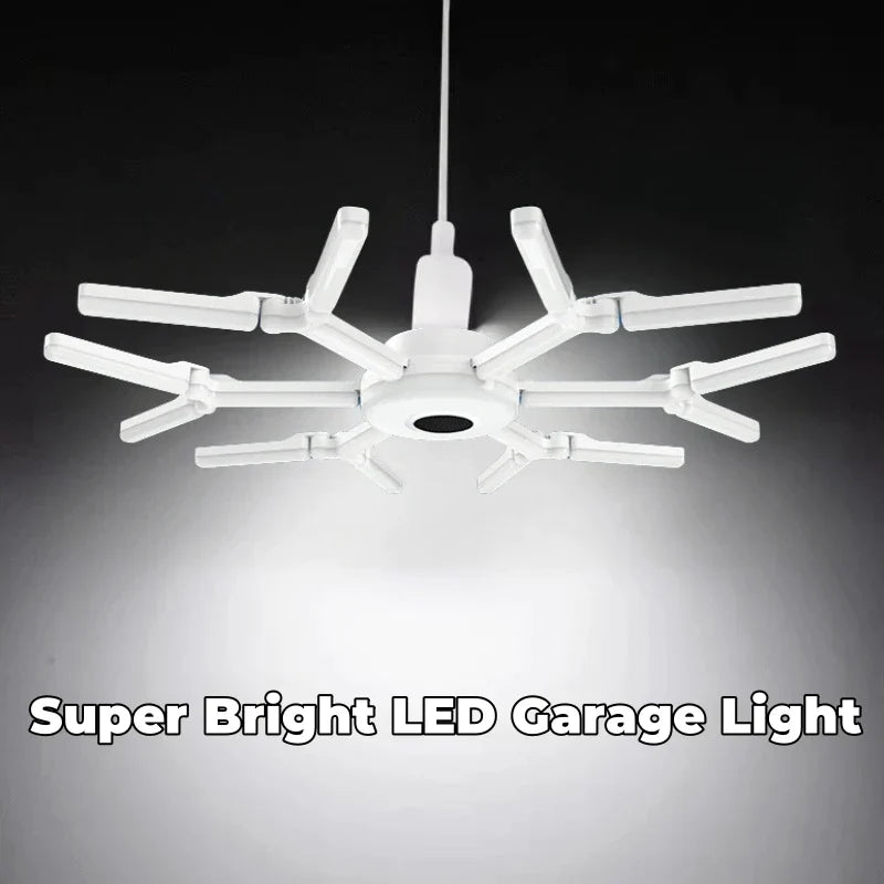 DecorBites™ Deformable LED Garage Lights 80W/100W/120W Ceiling Industrial E27 Bulb