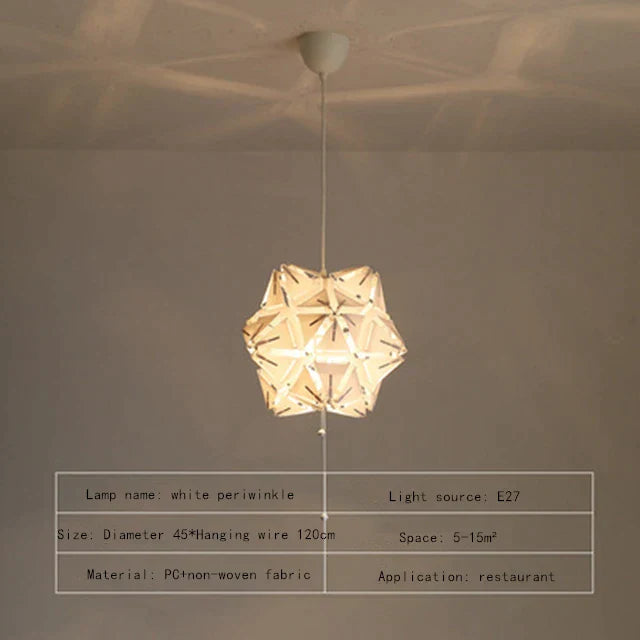 Gold Bauhinia LED Chandelier