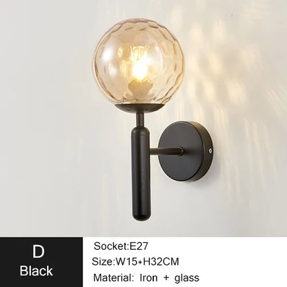 DecorBites™ Iron LED Sconce Lamp for Modern Bedroom and Living Room Lighting