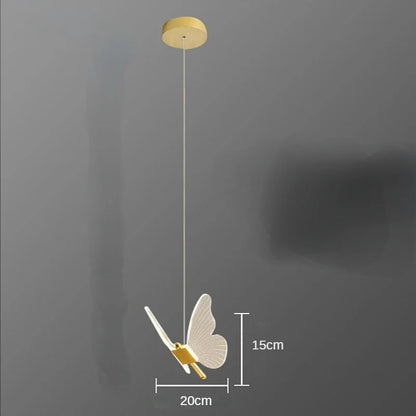 DecorBites™ Butterfly LED Pendant Light for Bedroom and Living Room Decor