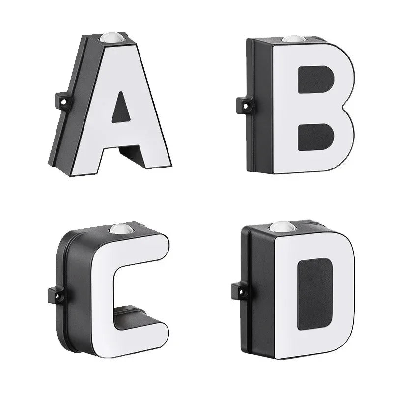 DecorBites™ LED Up Down Digital Wall Light for Shop Store Porch Advertising