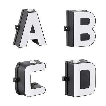 DecorBites™ LED Up Down Digital Wall Light for Shop Store Porch Advertising