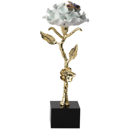 DecorBites™ Crystal Rose Decor, Light Luxury Gifts, TV & Wine Cabinet Decor, Office Ornaments.