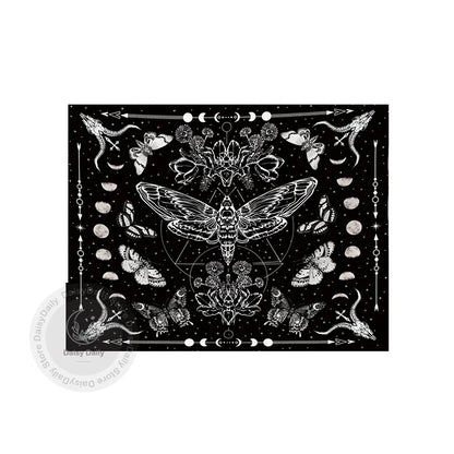 Decobites Moon Phase Butterfly Tapestry for Stylish Living Room and Bedroom Decor