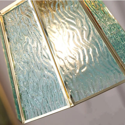 ديكوربايتس™ مصباح LED معلق من النحاس والزجاج، إضاءة نوردية عصرية