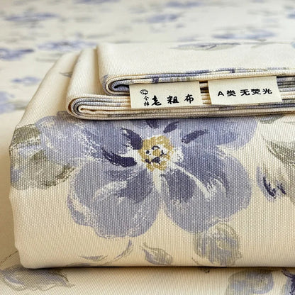 غطاء سرير واقٍ للمرتبة من DecorBites™‎ مطبوع عليه زهور من القطن المُبرد