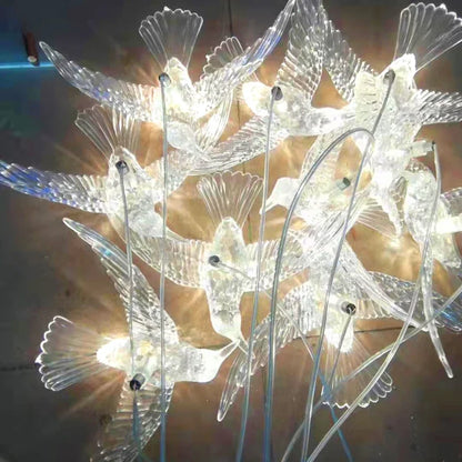 Lámparas de techo LED con forma de mariposa DecorBites™ para una decoración romántica de bodas