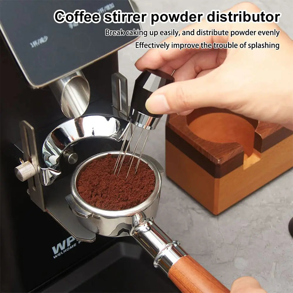 DecorBites™ Espresso Distributor WDT Tool Coffee Tamper Stirrer Aluminum Alloy Barista Accessory